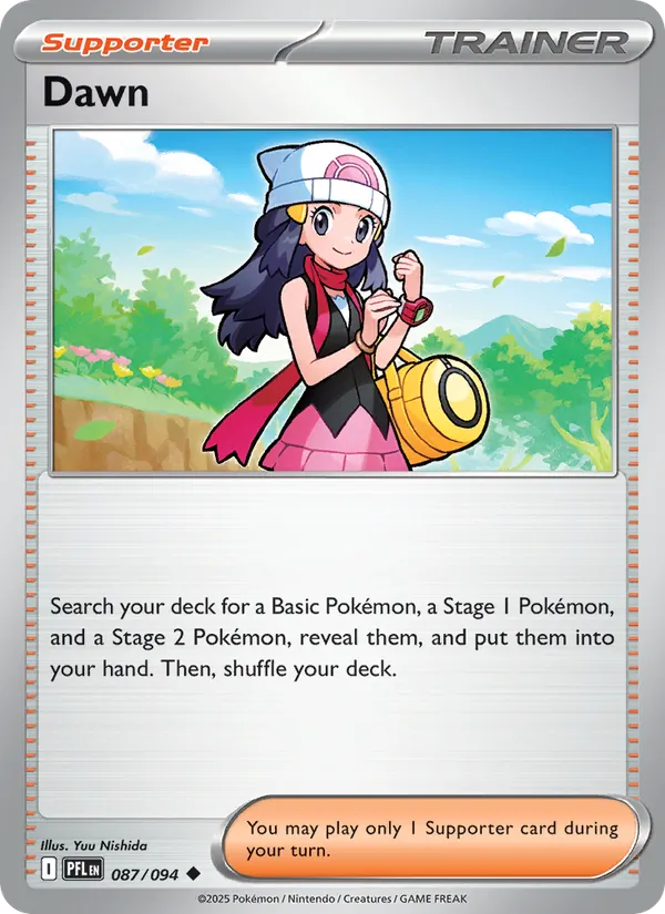 Dawn - Phantasmal Flames Pokemon Card