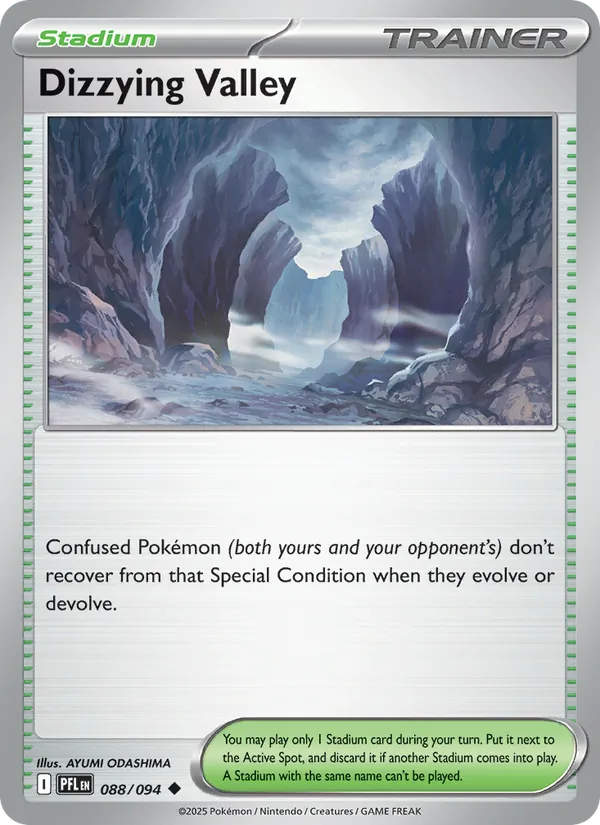 Dizzying Valley - Phantasmal Flames Pokemon Card