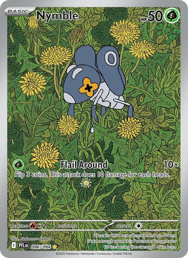 Nymble - Phantasmal Flames Pokemon Card