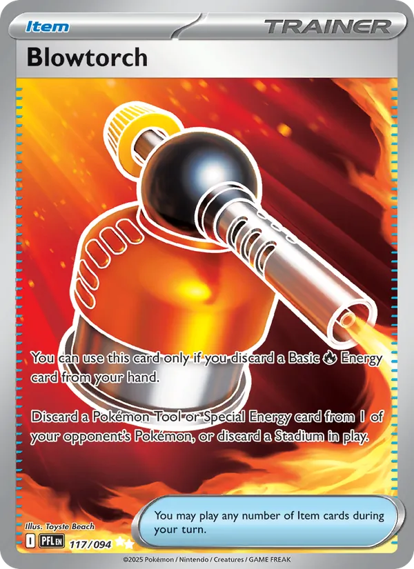 Blowtorch - Phantasmal Flames Pokemon Card