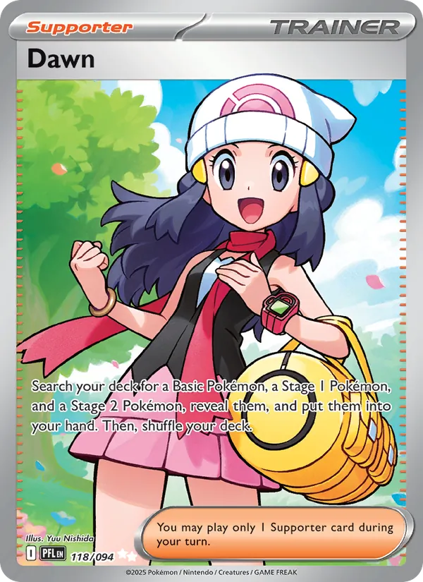 Dawn - Phantasmal Flames Pokemon Card
