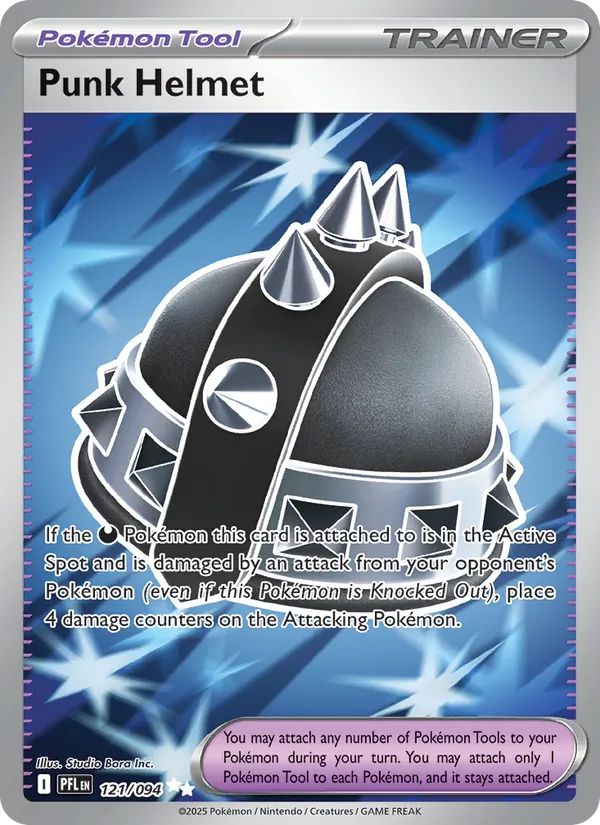 Punk Helmet - Phantasmal Flames Pokemon Card