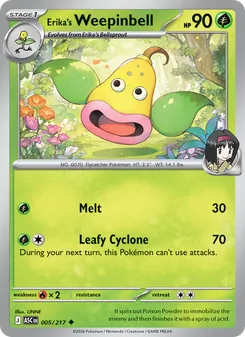 Erika's Weepinbell - Ascended Heroes