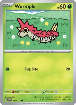 Wurmple - Ascended Heroes