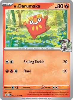 N's Darumaka - Ascended Heroes