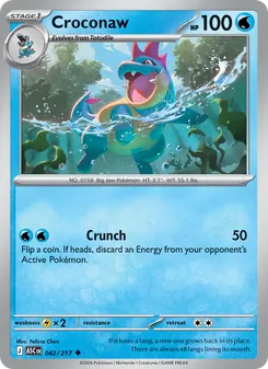 Croconaw - Ascended Heroes