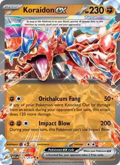 Koraidon ex - Ascended Heroes