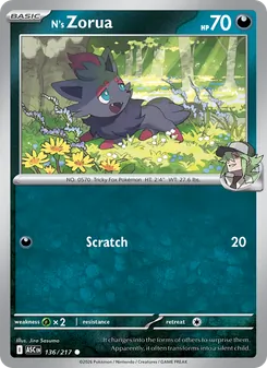 N's Zorua - Ascended Heroes