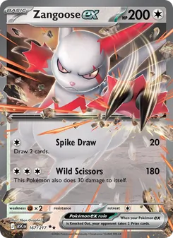 Zangoose ex - Ascended Heroes