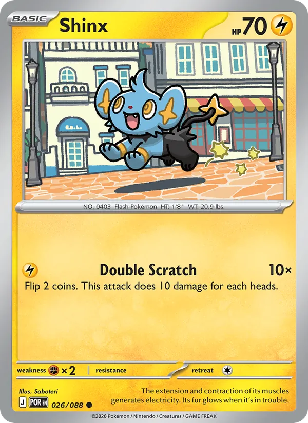 Shinx - Perfect Order Pokemon Card