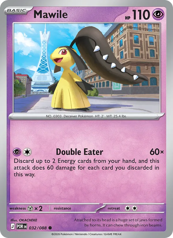 Mawile - Perfect Order Pokemon Card
