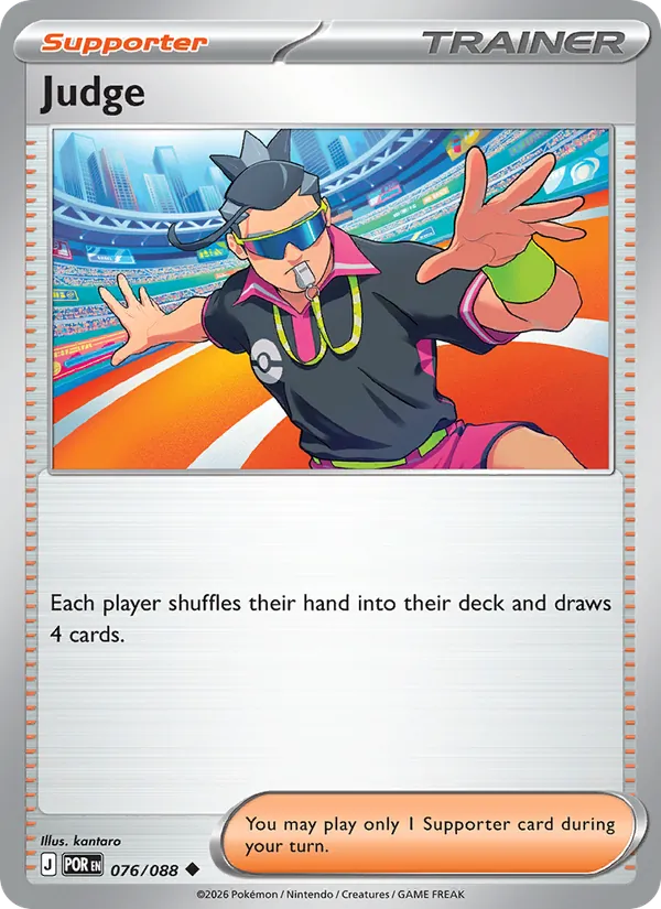 Judge - Perfect Order Pokemon Card