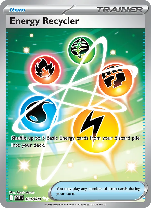 Energy Recycler - Perfect Order Pokemon Card