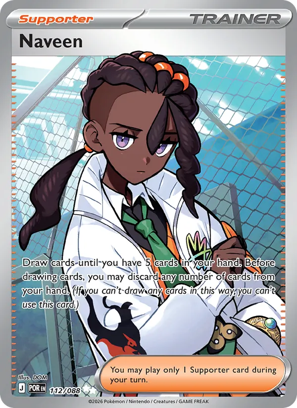 Naveen - Perfect Order Pokemon Card