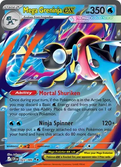 Mega Greninja ex - Chaos Rising
