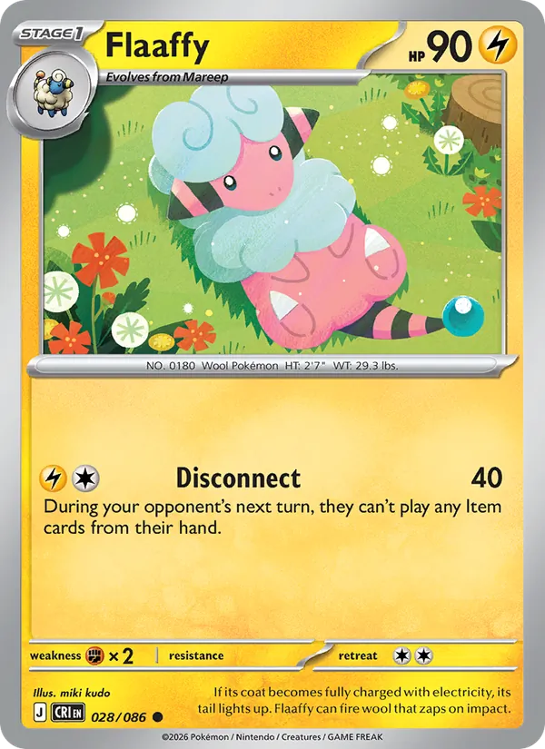 Flaaffy - Chaos Rising Pokemon Card