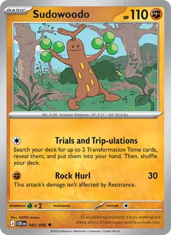Sudowoodo - Chaos Rising