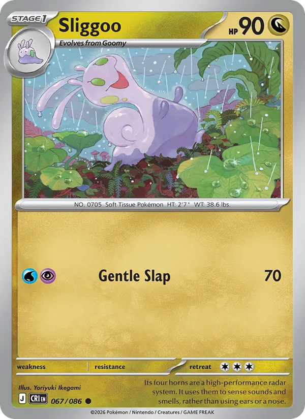 Sliggoo - Chaos Rising Pokemon Card