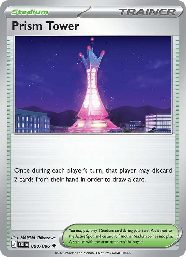 Prism Tower - Chaos Rising Pokemon Card