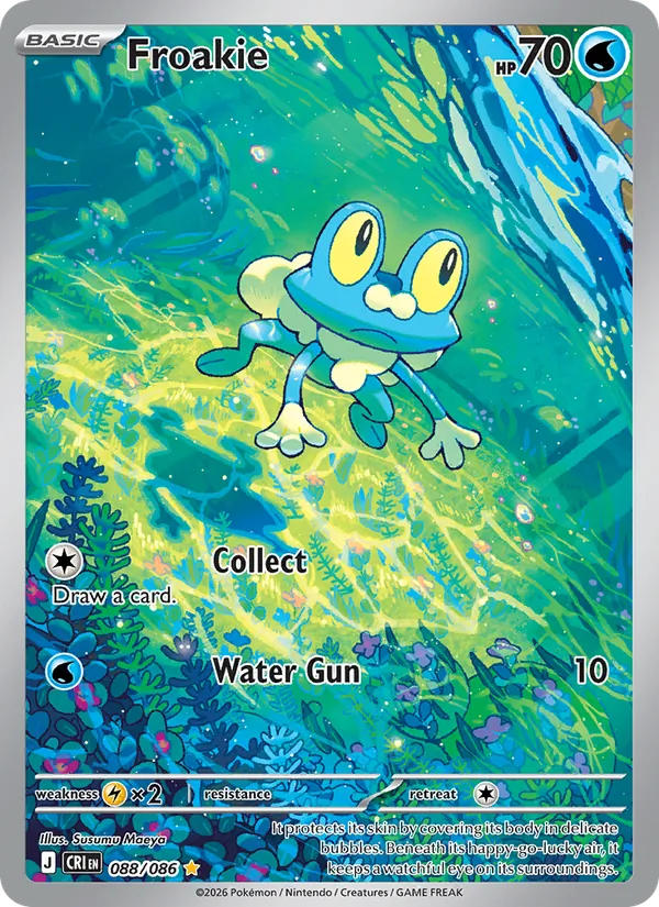 Froakie - Chaos Rising Pokemon Card