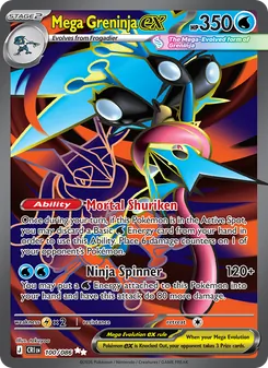 Mega Greninja ex - Chaos Rising