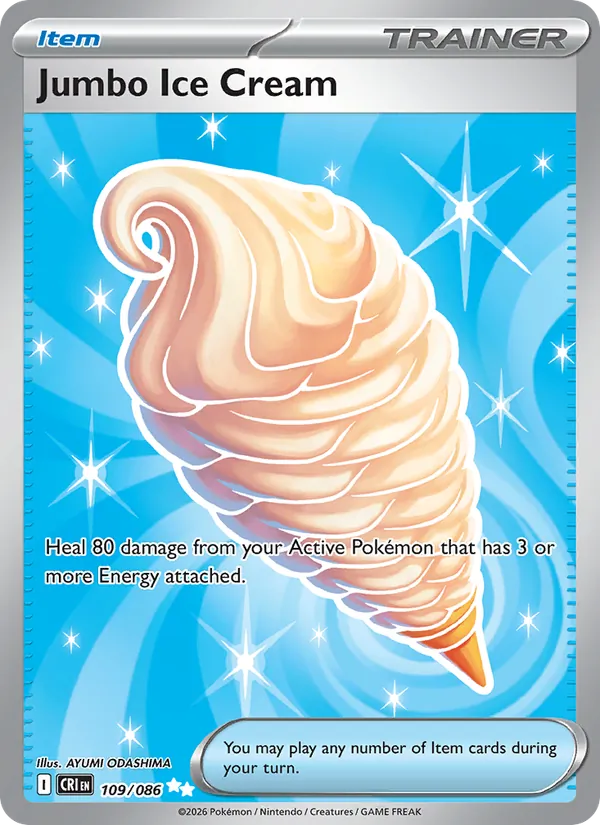 Jumbo Ice Cream - Chaos Rising Pokemon Card