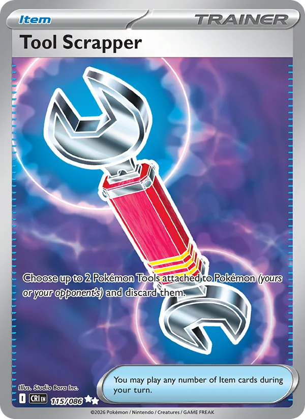 Tool Scrapper - Chaos Rising Pokemon Card