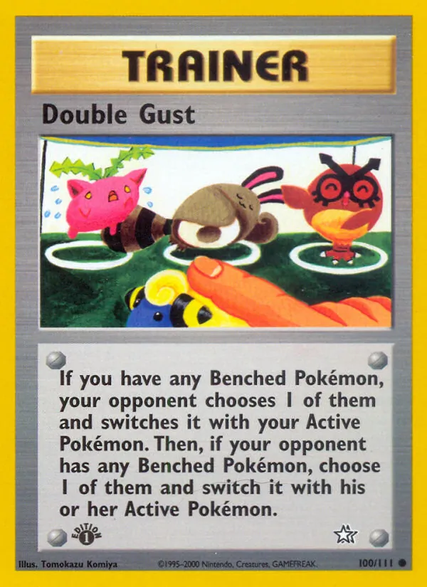 Double Gust - Neo Genesis Pokemon Card