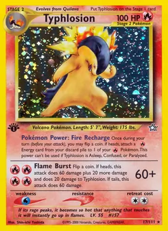 Typhlosion - Neo Genesis