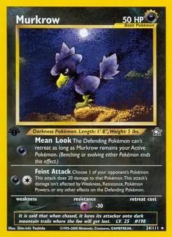 Murkrow - Neo Genesis