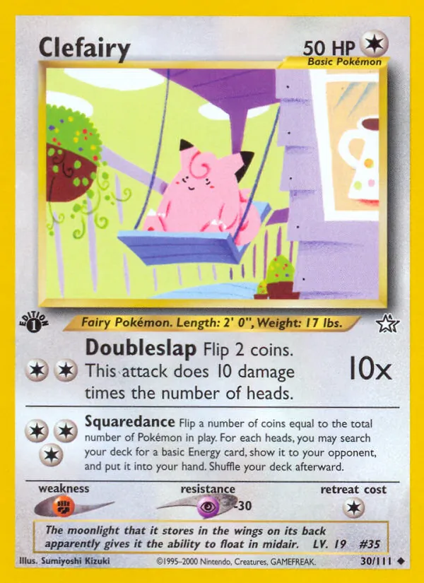 Clefairy - Neo Genesis Pokemon Card