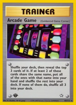 Arcade Game - Neo Genesis
