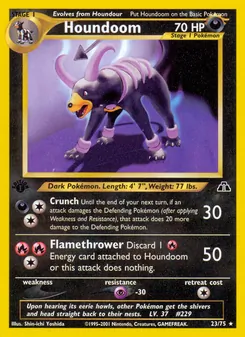 Houndoom - Neo Discovery