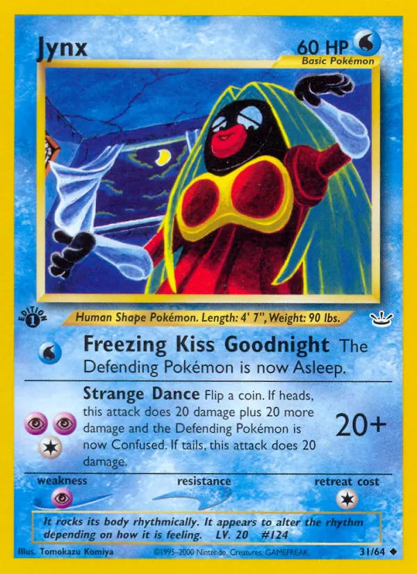 Jynx - Neo Revelation Pokemon Card