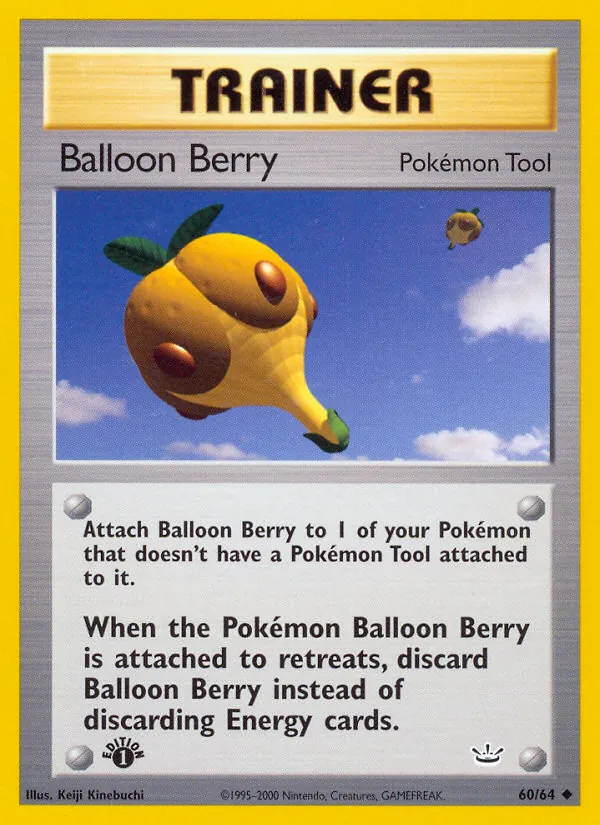 Balloon Berry - Neo Revelation Pokemon Card