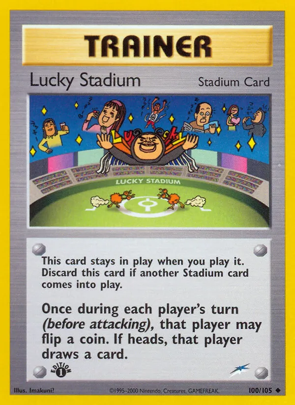 Lucky Stadium - Neo Destiny Pokemon Card