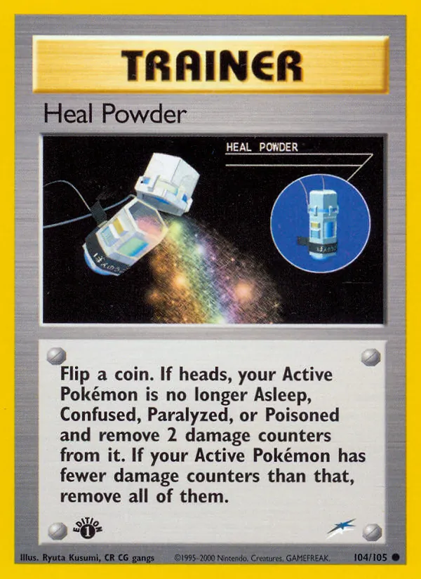 Heal Powder - Neo Destiny Pokemon Card