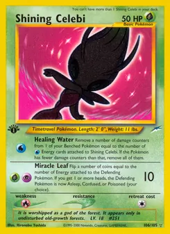 Shining Celebi - Neo Destiny
