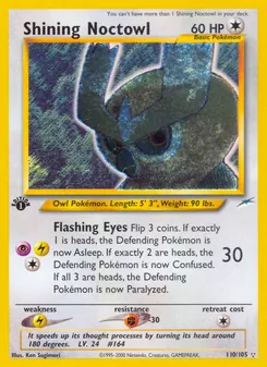 Shining Noctowl - Neo Destiny