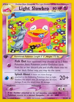 Light Slowbro - Neo Destiny