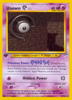 Unown [C] - Neo Destiny