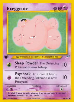 Exeggcute - Neo Destiny