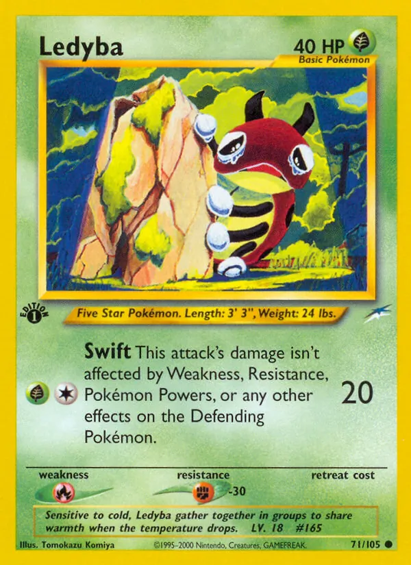 Ledyba - Neo Destiny Pokemon Card