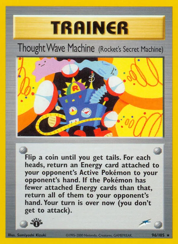 Thought Wave Machine (Rocket's Secret Machine) - Neo Destiny Pokemon Card