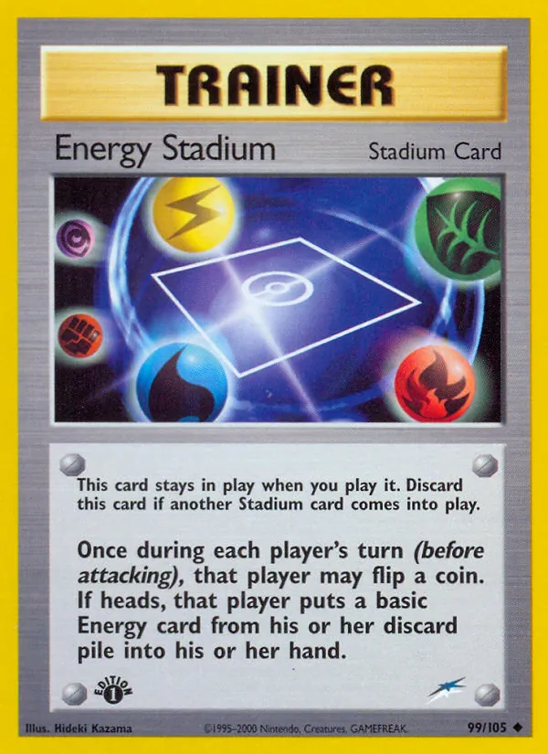Energy Stadium - Neo Destiny Pokemon Card