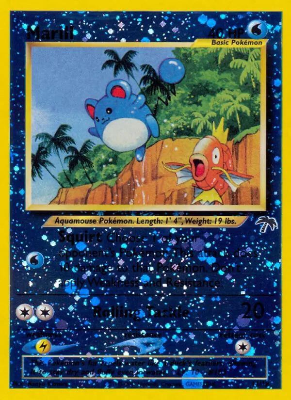Marill - Southern Islands Pokemon Card