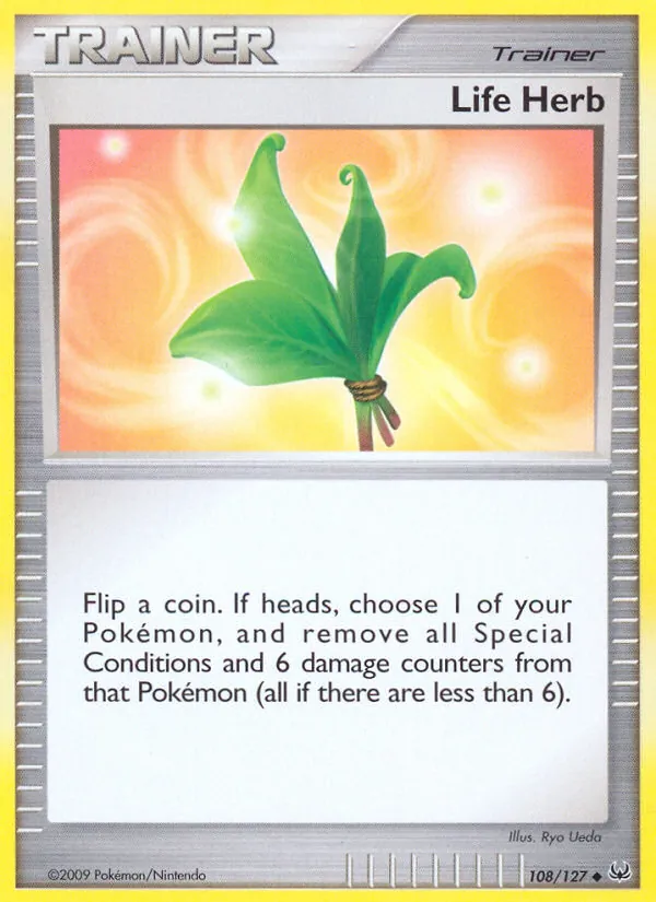 Life Herb - Platinum Pokemon Card