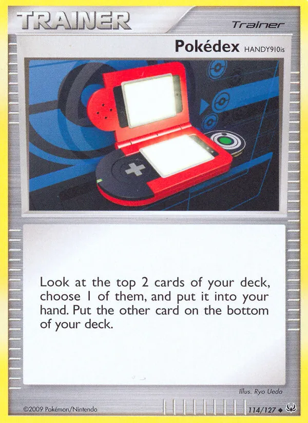 Pokédex HANDY910is - Platinum Pokemon Card