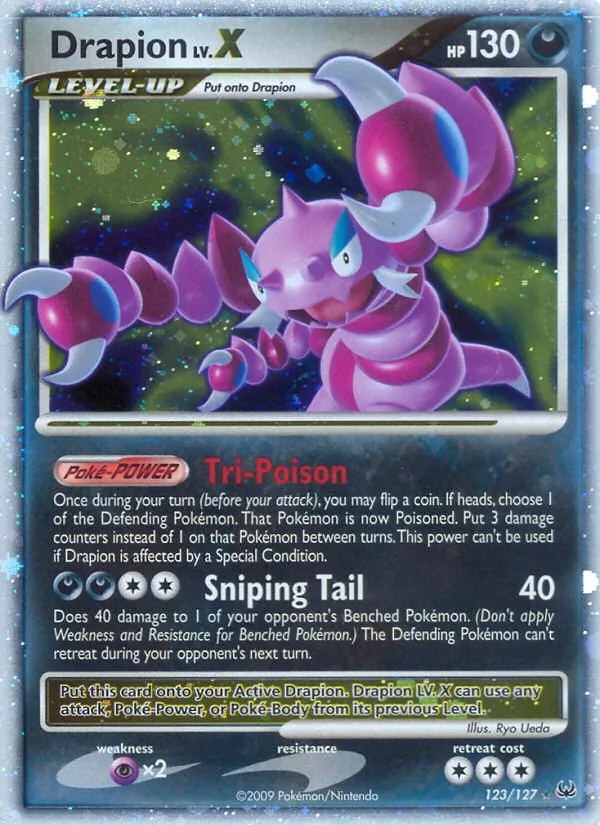 Drapion - Platinum Pokemon Card