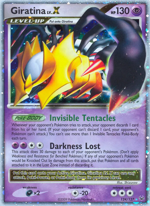 Giratina - Platinum Pokemon Card